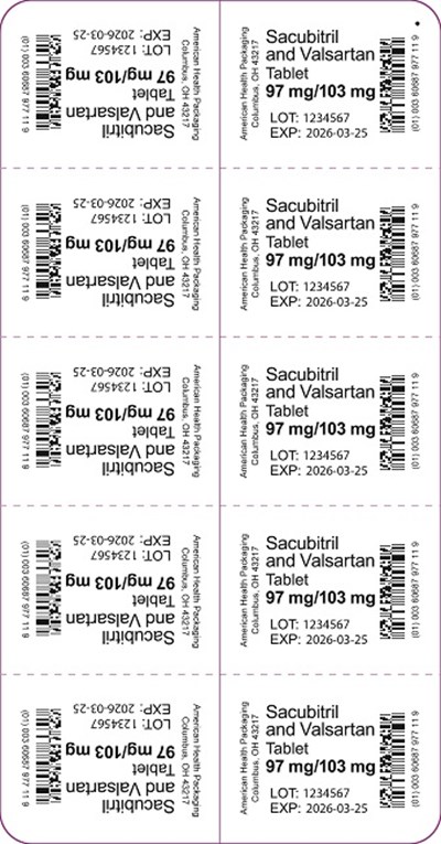 97 mg 103 mg Sacubitril Valsartan Tablet Blister.jpg (97 mg 103 mg Sacubitril Valsartan Tablet Blister)